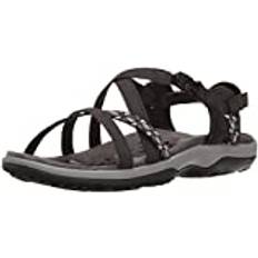 Skechers Reggae Slim Vacay Slingback sandaler för kvinnor, Svart blk