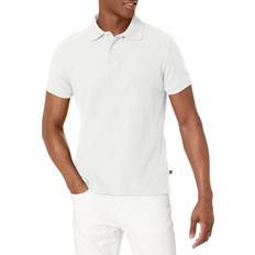 Lee Polo Shirts Lee mens Modern Fit Short Polo Shirt, White