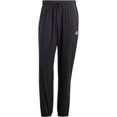 Men - Polyester Trousers adidas Aeroready Essentials Stanford Small Logo Pants - Black