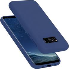 Cadorabo LIQUID BLAU, Samsung Galaxy S8 PLUS Case for Samsung Galaxy S8 PLUS Cover Protection TPU Silicone Gel Blue