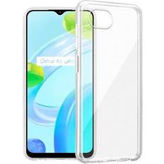 Cadorabo Case for Realme C30 Narzo 50i PRIME Cover Transparent Protection TPU Silicone Gel Clear