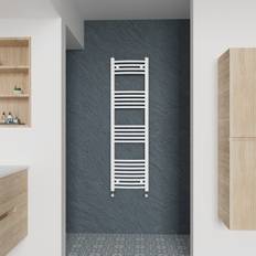 Heated Towel Rails WarmeHaus Curved, 1400x400mm Heated White