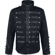 Banned Military Drummer Uniform Jacket black