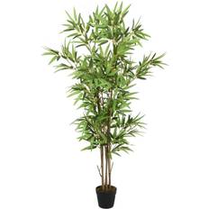 Bambus Kunstige planter vidaXL Kunstigt Bambustræ 368 Blade 80 cm Grøn Kunstig plante
