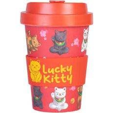 LatestBuy Eco-to-Go Bamboo Cup Lucky Cat