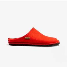 Red - Unisex Slippers Haflinger SOFT Ladies Wool Slippers Rubin: EUR