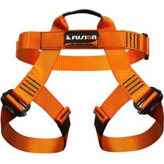 Black Climbing Harnesses Fusion Fusion Climb Centaur Half Body Harness Orange M-XL for Climbing Gym & Rope Course,Orange, Black, Gold,Medium/Large TCH-107-2139-ORG