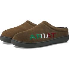 Brown - Men Clogs Ariat Logo Hooded Clog Stone Mexico Men's Shoes Brown