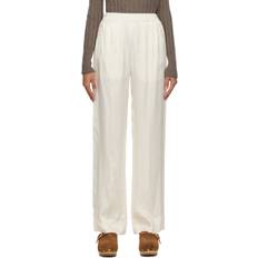 Off-White Pinched Seams Lounge Pants - Light Ivory
