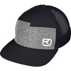 Ortovox Unisex Caps Ortovox Logo Air Trucker Cap black raven Uni