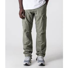 Carhartt WIP Mens Regular Fit Aviation Cargo Pants Colour: 1ND02 Smoke Green 32R