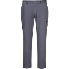 Arbejdstøj & Udstyr Portwest Stretch Slimfit Combat Bukser - Koksgrå