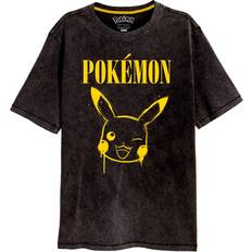 Pokémon T-Shirts Pokémon Pikachu Graffitti T-Shirt - Schwarz