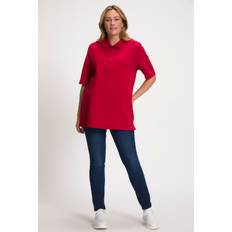 Damen - Wolle Poloshirts Ulla Popken Damen, große Größen, Basic Poloshirt