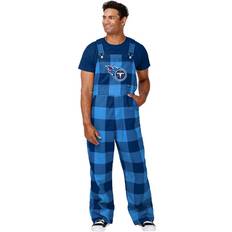 Men - Multicoloured Jumpsuits & Overalls Foco Men's Tennessee Titans Buffalo Plaid Overalls, at Academy Sports