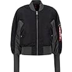 Alpha Industries Dam Jackor Alpha Industries MA-1 Cyber Bomberjacka för damer Black