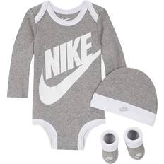 Nike Conjunto de 3 Piezas Para Bebé Niño - Gris