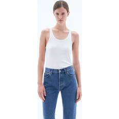 Filippa K Tops Filippa K Geribbelde Tanktop - Wit