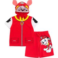 Other Sets Paw Patrol Paw Patrol Toddler Boy Girl T-Shirt and French Terry Shorts Outfit Set Red 2T