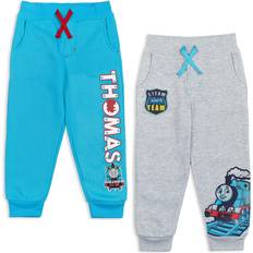 Pants Thomas & Friends Thomas & Friends Tank Engine Toddler Boys Fleece Pack Jogger Pants Blue/Grey 5T