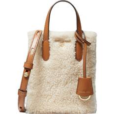 Michael Kors Natural Bags Michael Kors Sinclair Extra-Small Pebbled Leather Crossbody Bag NATURAL