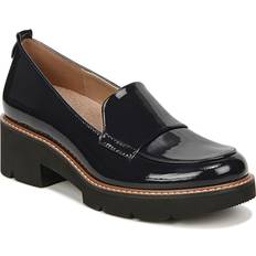 Low Shoes Naturalizer Darry Loafer Women's Midnight Navy Loafers Block Lug