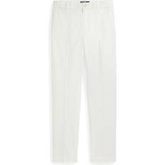 Polo Ralph Lauren Elastane/Lycra/Spandex Trousers Polo Ralph Lauren Cropped Slim Fit Twill Chino Pant - White