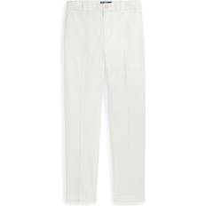 Chinos - Hvite Bukser Polo Ralph Lauren Cropped Slim Fit Twill Chino Trouser Warm White