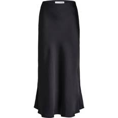 Tøj Selected Femme Lena HW Midi Skirt Black