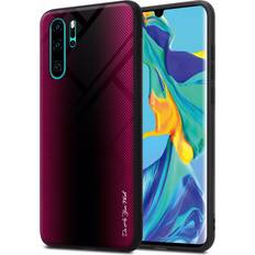 Huawei P30 Pro Mobile Phone Cases Cadorabo CRIMSON PINK Case for Huawei P30 PRO Cover Protection back case TPU Silicone Pink