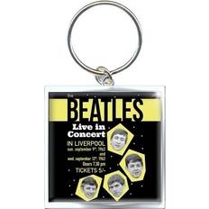 Wallets & Key Holders The Beatles 1962 Live In Concert Photo Print Keyring - Black