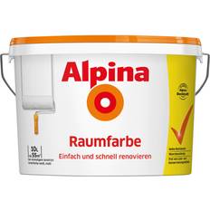 Alpina Raumfarbe weiß Wandfarbe Weiß 10L