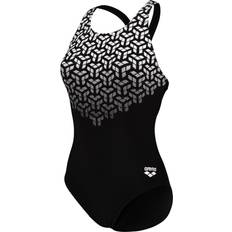 Elastan/Lycra/Spandex Bademode Arena KIKKO V Schwimmanzug Damen schwarz