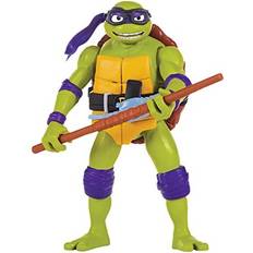 Playmates Toys 83352CO Mutant Mayhem 5.5-Inch Donatello Deluxe Ninja Shouts Figure. Ideal Present for Boys 4 to 7 Years and TMNT Fans, Multi