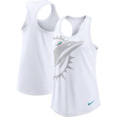 Tops Miami Dolphins Nike Triblend Racerback Tank Womens