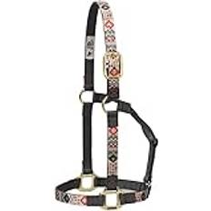 Weaver Weaver Leather 35-6781-P22 Nylon Crimson Aztec Non-Adjustable Halter, Average