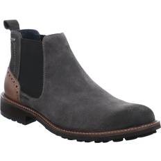 Grey - Men Chelsea Boots Josef Seibel herren-stiefelette grau Grau