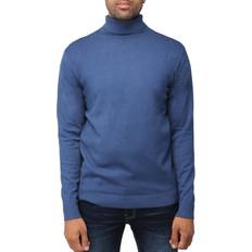 Turtleneck Sweaters - Women XRay Men's Solid Turtleneck Sweater Ink Blue