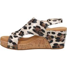 Corkys Womens Leopard Casual Sandals Casual