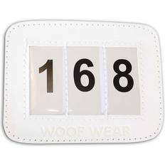 Equestrian Woof Wear 2022 Bridle Number Holder White