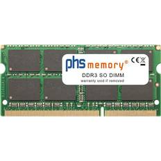 PHS-memory 4gb ram ddr3 passend für asus all-in-one et2410ints-b107c so dimm 1333mhz