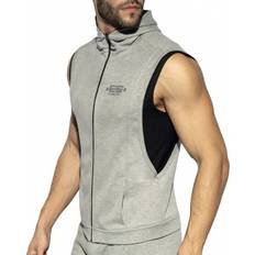 Microfiber Tröjor ES Collection ES Collection First Class Athletic Hoodie Heather Grey