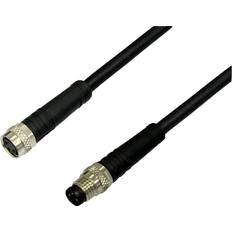 Elartikler BKL Electronic 2700004 Sensor- /aktor-tilslutningsledning M8 Kobling, lige 5 m Pol-tal RJ 4 1 stk