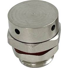 Elartikler TRU Components HX-BF-M12 TC-10473484 Trykudligningselement M12 Messing forniklet Messing 1 stk