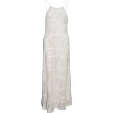 Midi Dresses - Natural Vero Moda Vmcecilie Long Dress