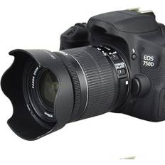 Greenzech Hood for Canon 100D/200D/750D/760D Lens 18-55 for STM Hood 58mm Lens Hood