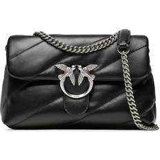 Pinko Borse Pinko Borsa maxi Love Puff trapuntata nera/argento