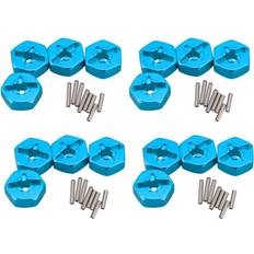 RC Accessories on sale Tlily 16x Aluminum Alloy 12mm Combiner Wheel Hub Hex Adapter Upgrades for 144001 1/14 RC Car Spare Parts,Blue