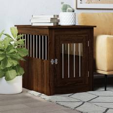 vidaXL Dog Crate with Door Doghouse 21.7 x 29.5 x 25.6 in