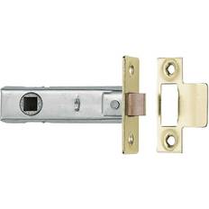 Building Materials Loops 64mm Tubular Mortice Door Latch Included Brassed